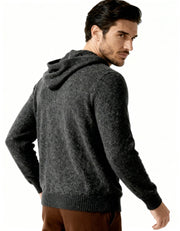 Jersey de cuello alto 100 % cachemira