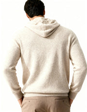 Jersey de cuello alto 100 % cachemira
