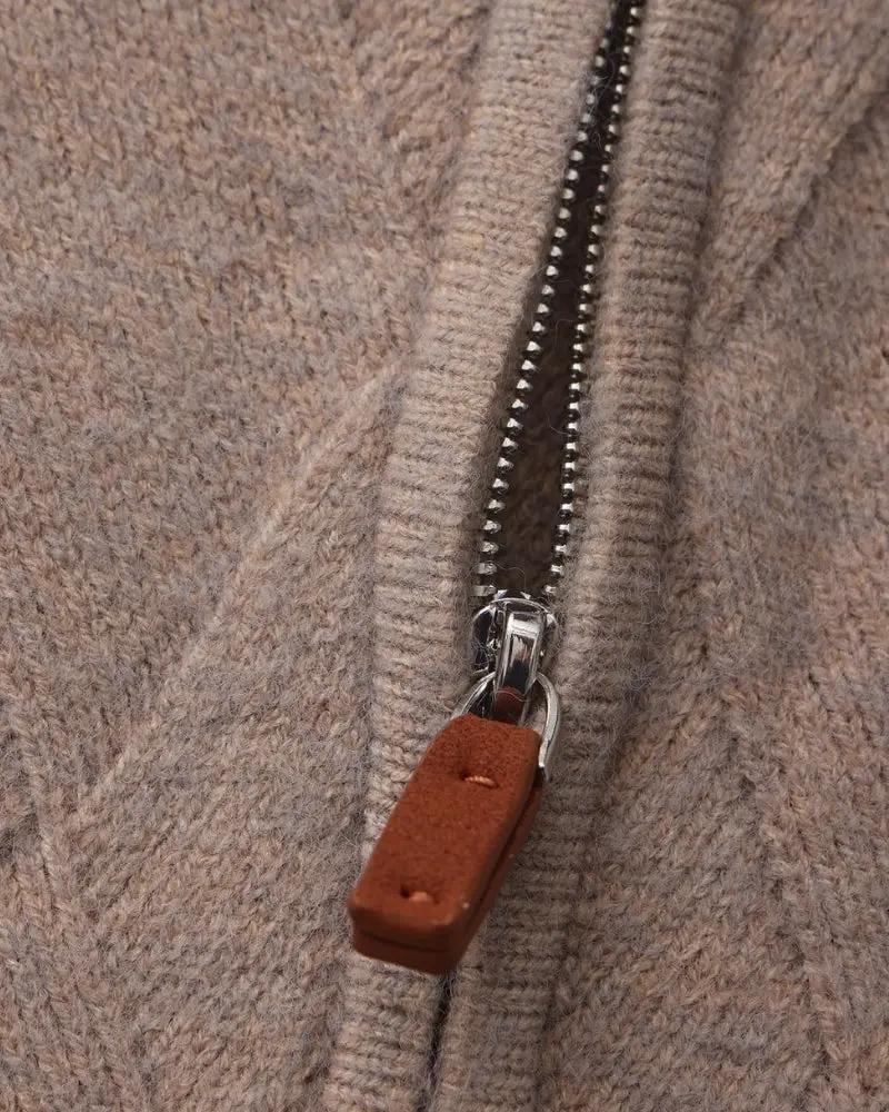 Heritage Diamond | Chaleco con capucha y cremallera