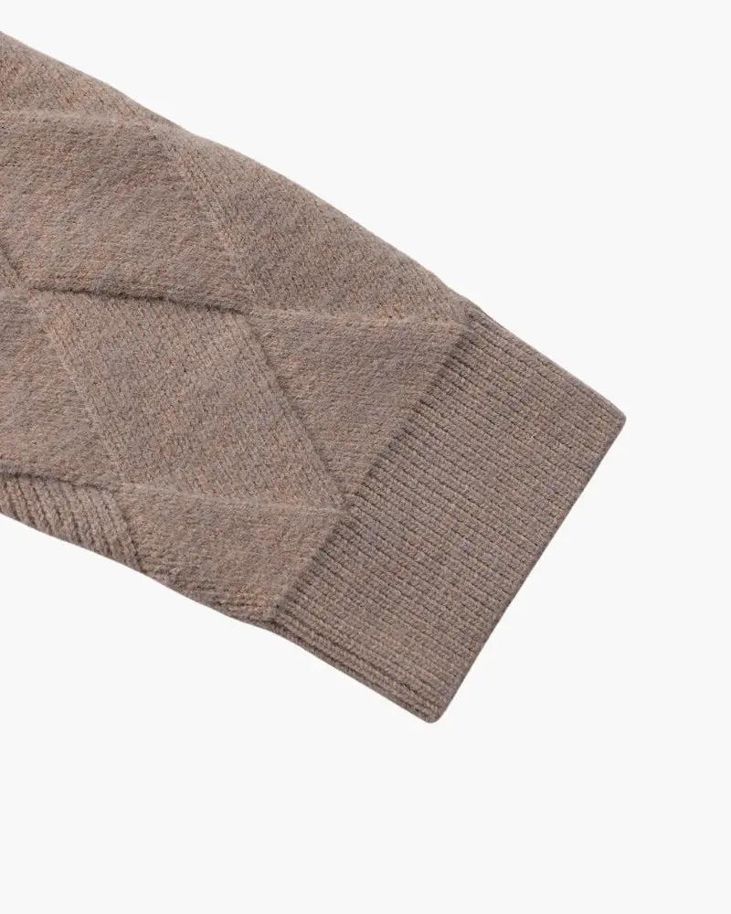 Heritage Diamond | Chaleco con capucha y cremallera
