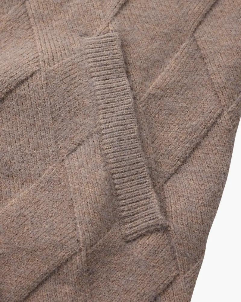 Heritage Diamond | Chaleco con capucha y cremallera