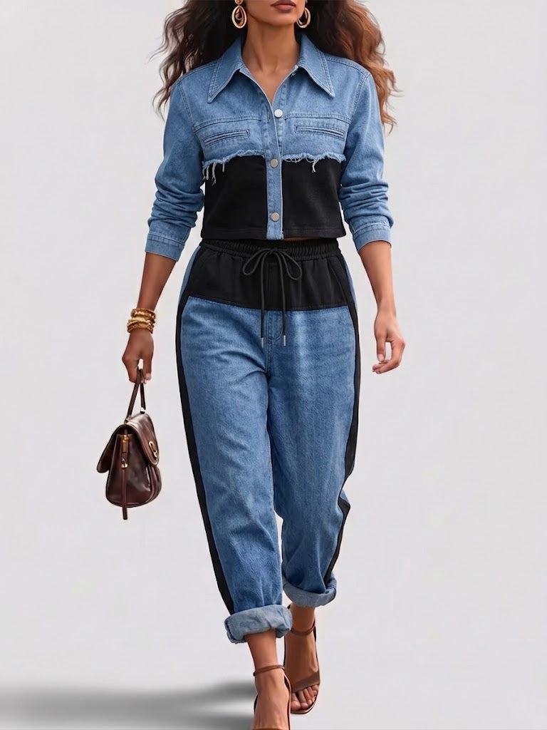 Holbrook™ | Chaqueta corta y pantalones de pierna ancha