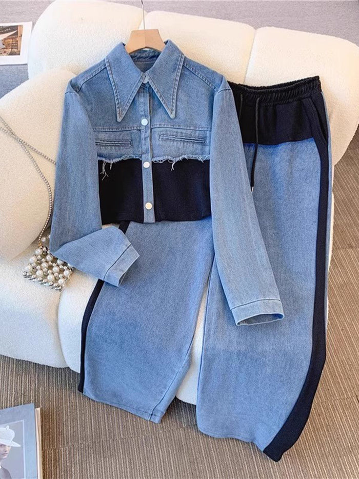 Holbrook™ | Chaqueta corta y pantalones de pierna ancha