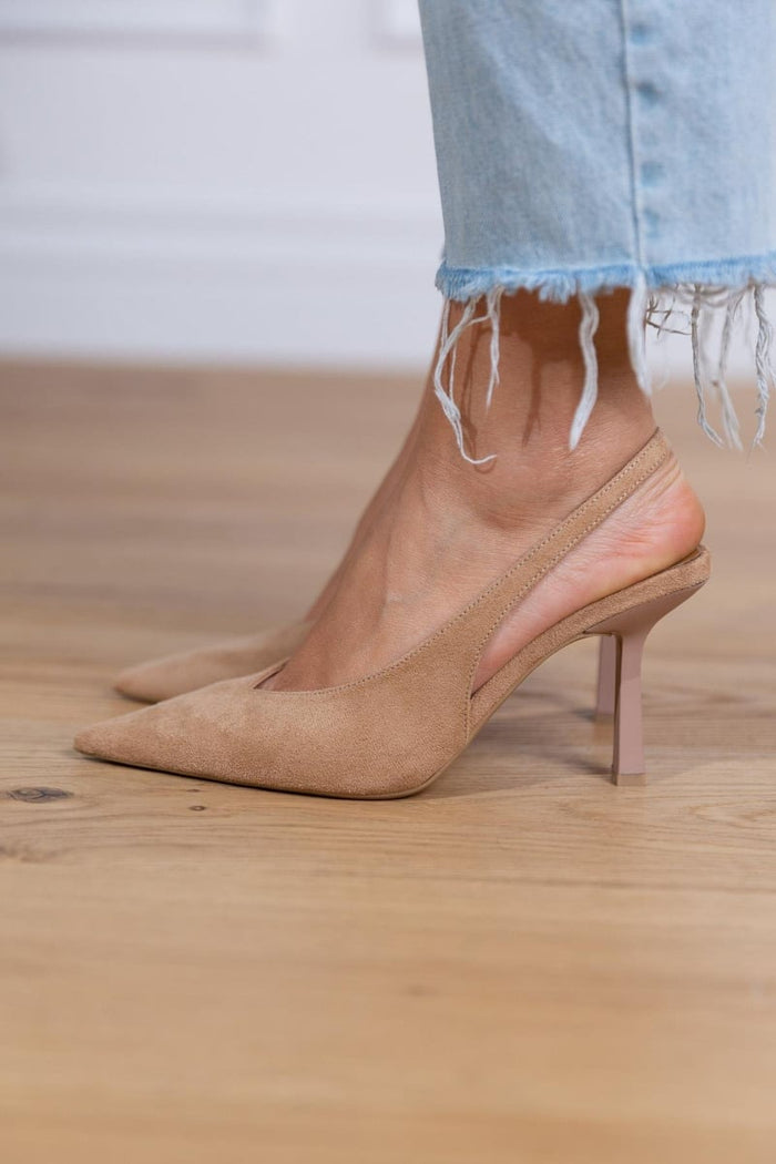Gisela | tacones de ante
