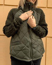 Victoria | Chaqueta polar casual de punto