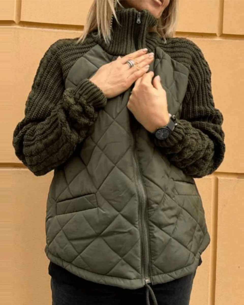 Victoria | Chaqueta polar casual de punto