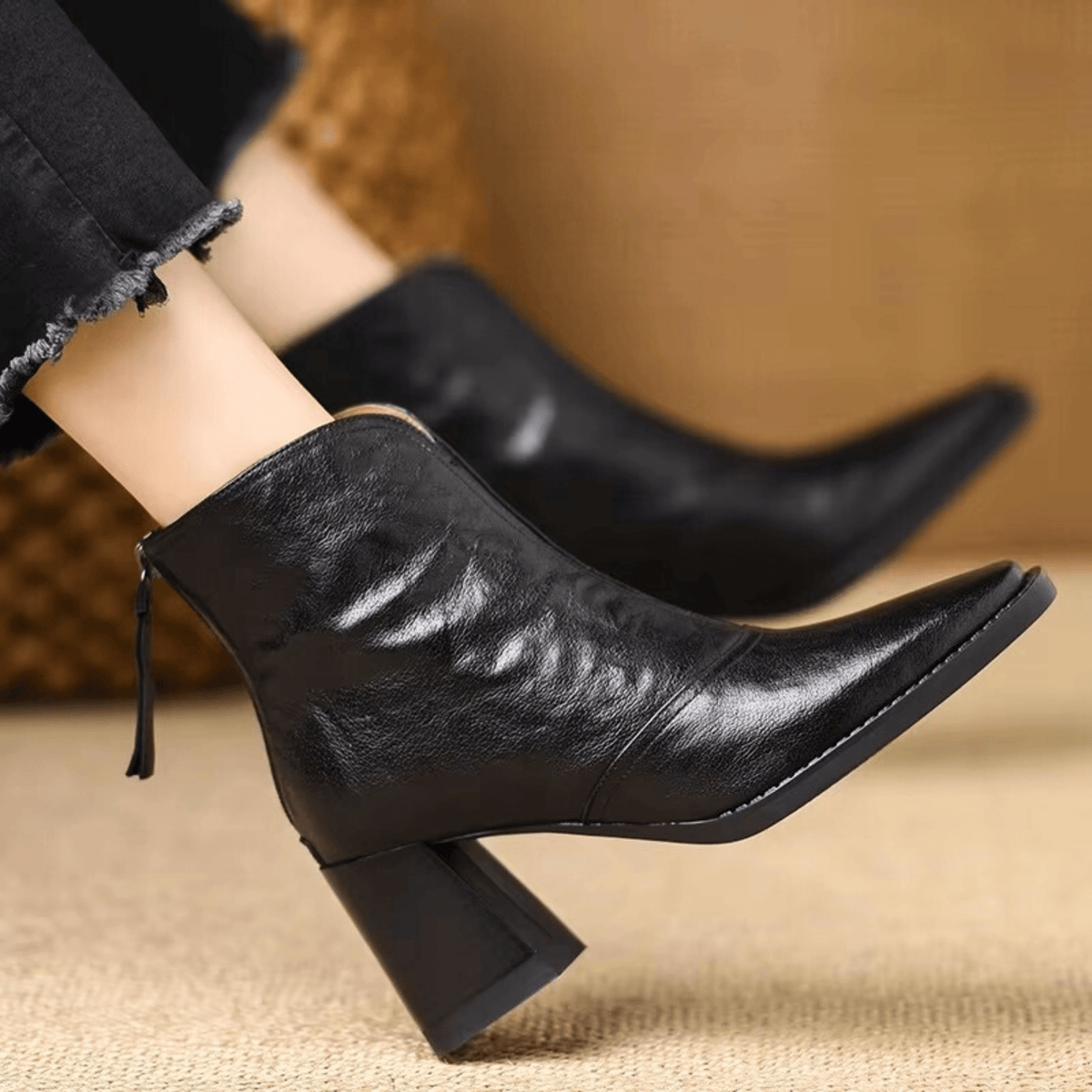 Botines Claudia Luxe de tacón medio