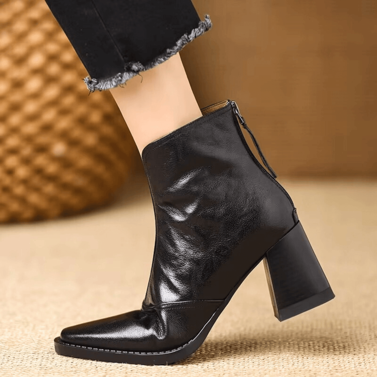 Botines Claudia Luxe de tacón medio