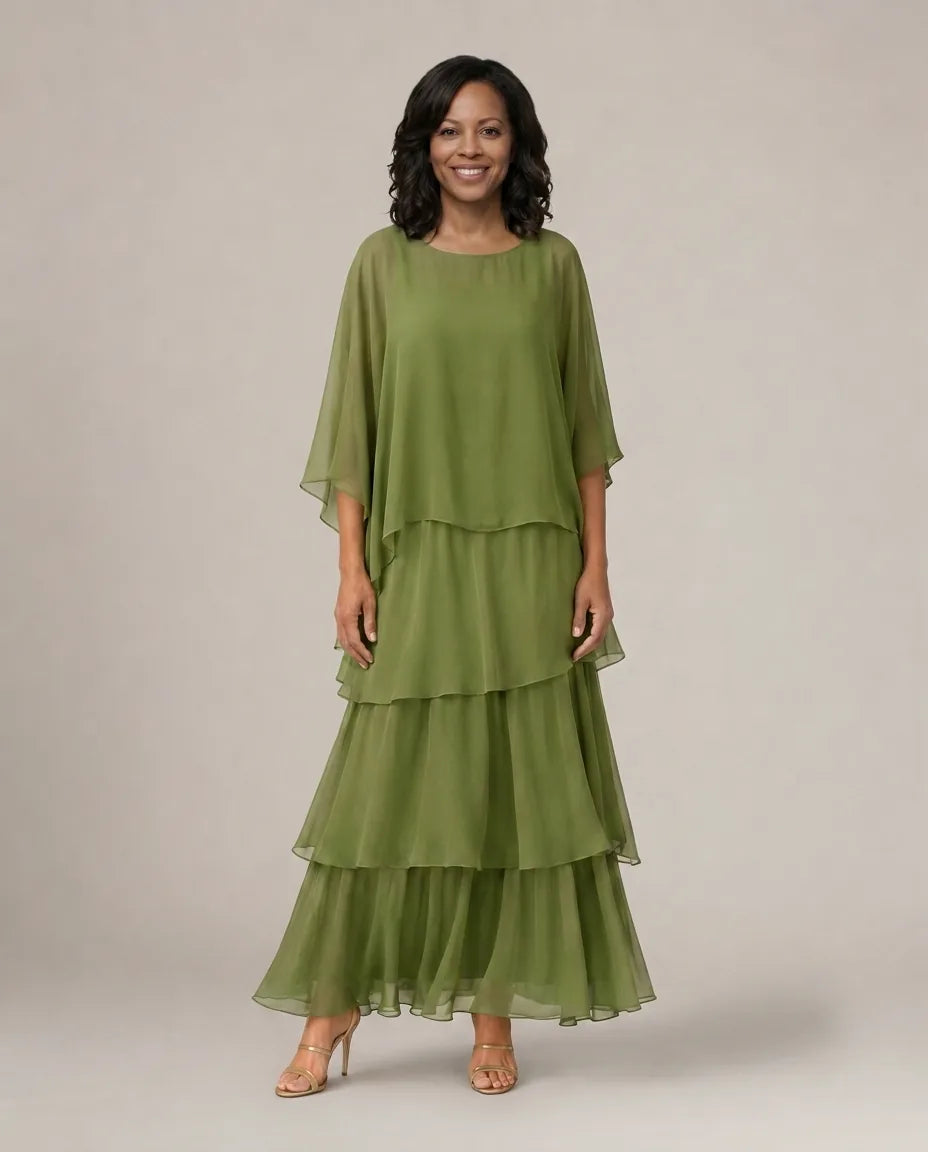 Lara | Elegante vestido maxi que fluye