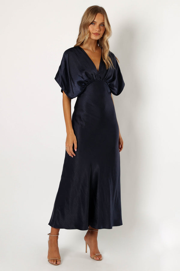 Petal and Pup USA VESTIDOS Vestido largo Ricki - Midnight Indigo